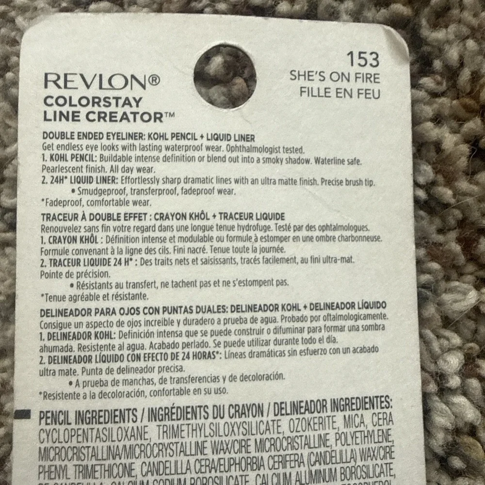 Revlon ColorStay Semi-Permanent Brow Ink 153 She's On Fire Eyebrow Makeup